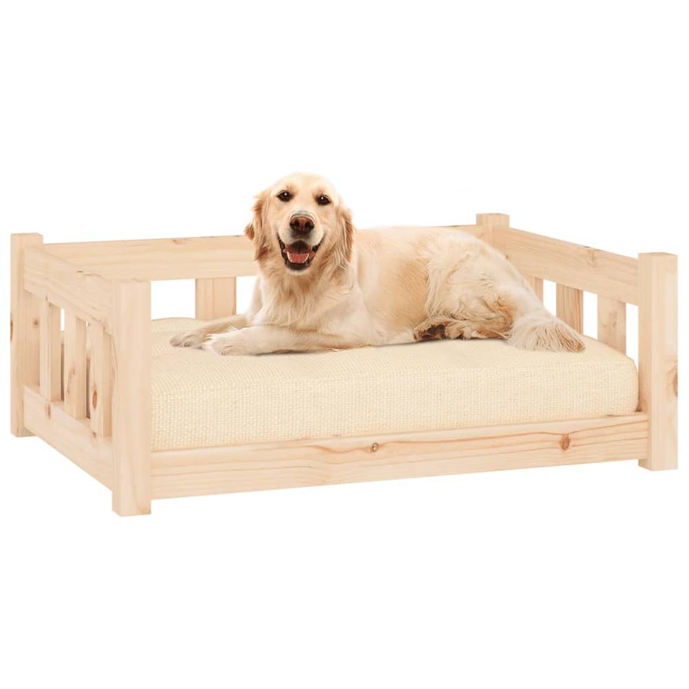 Dog Bed 29.7"x21.9"x11" Solid Wood Pine. Picture 2