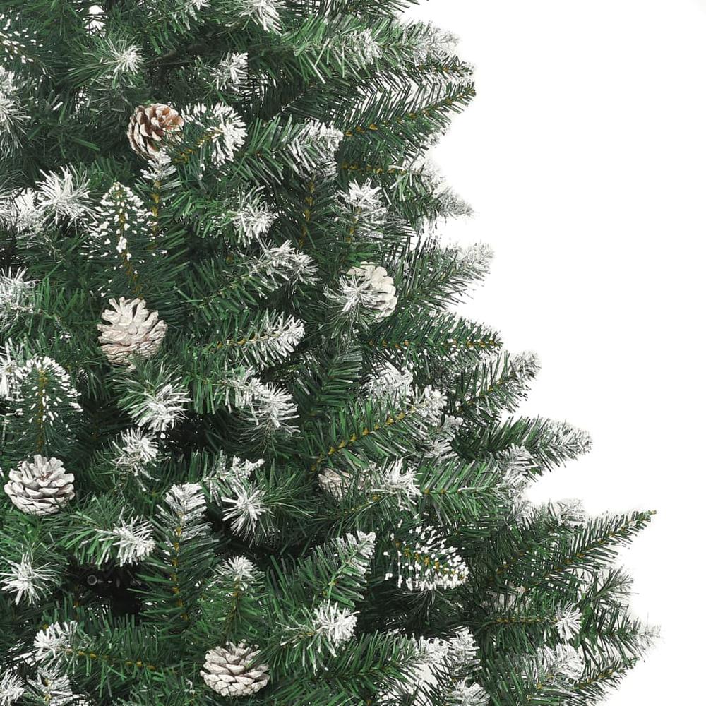 vidaXL Artificial Christmas Tree with Stand 47.2" PVC. Picture 5