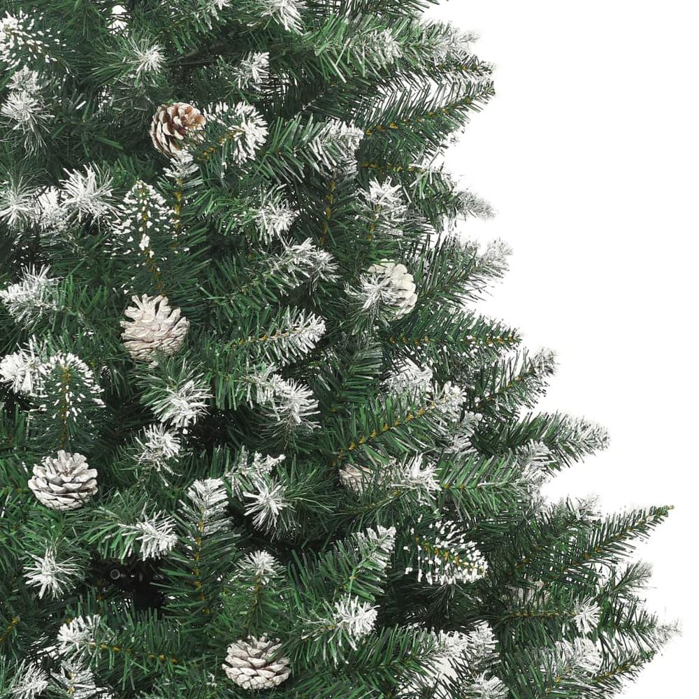 vidaXL Artificial Christmas Tree with Stand 70.9" PVC. Picture 5