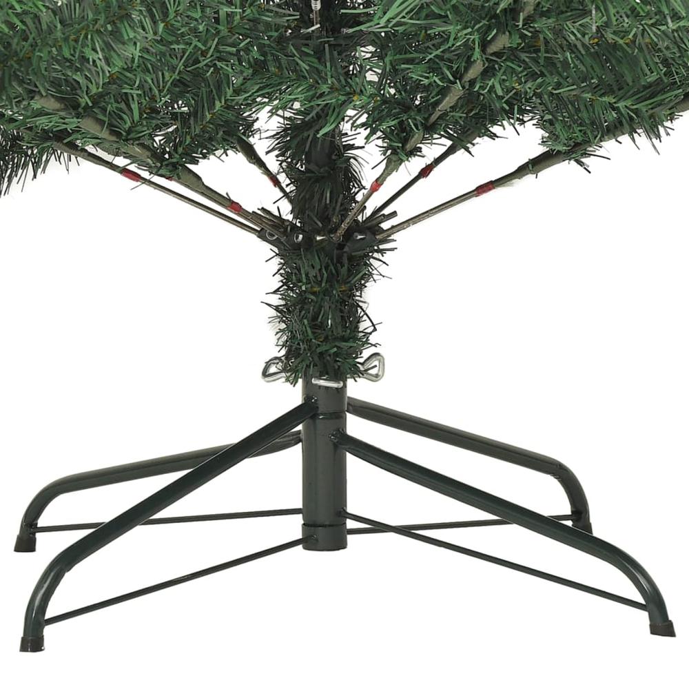 vidaXL Artificial Christmas Tree with Stand 70.9" PVC. Picture 7