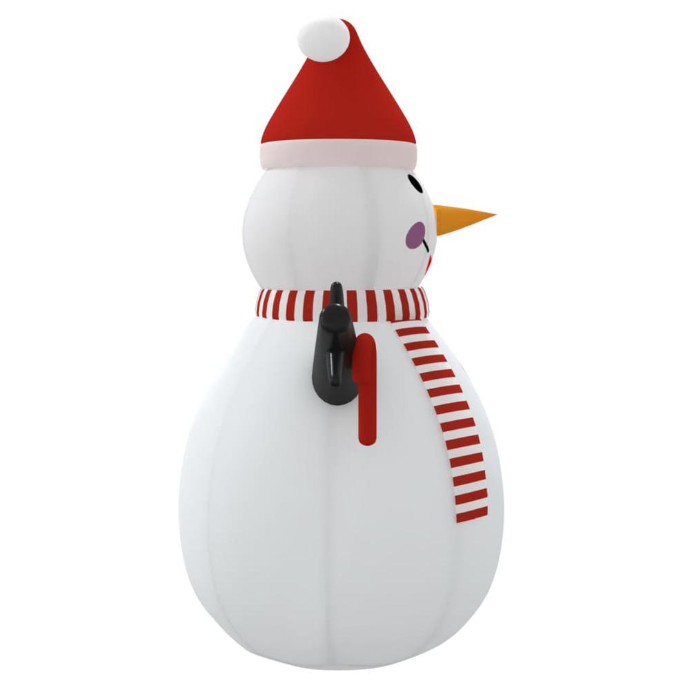 vidaXL Inflatable Snowman with LEDs 118.1", 345376. Picture 5