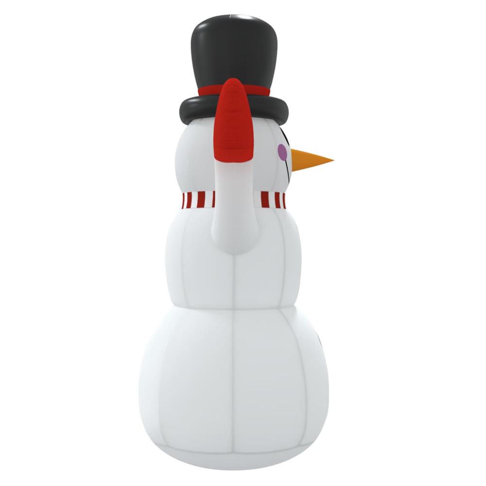 vidaXL Inflatable Snowman with LEDs 47.2". Picture 5