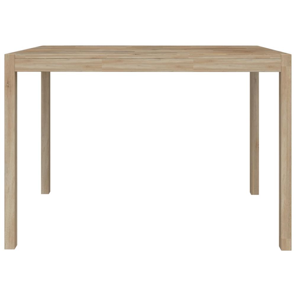 Dining Table 43.3"x27.6"x29.5" Solid Wood Acacia. Picture 3