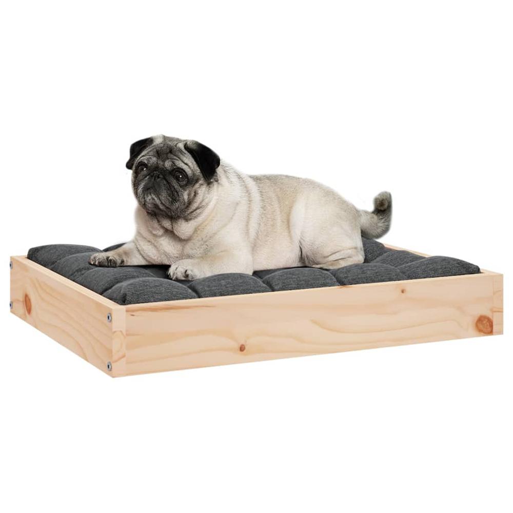 Dog Bed 24.2"x19.3"x3.5" Solid Wood Pine. Picture 5