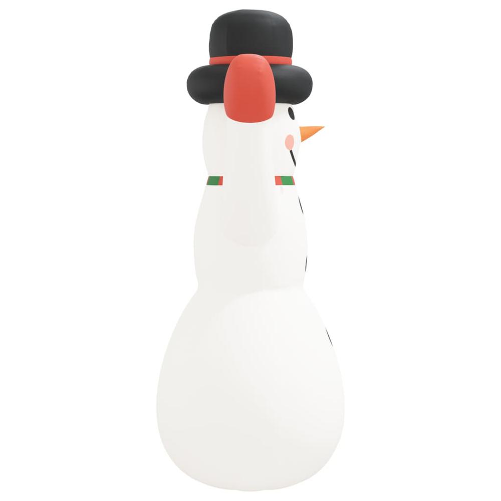 vidaXL Christmas Inflatable Snowman with LEDs 145.7". Picture 5