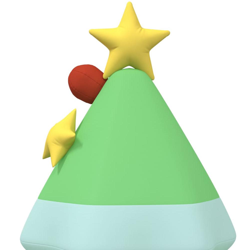 vidaXL Inflatable Christmas Tree with LEDs 94.5". Picture 5