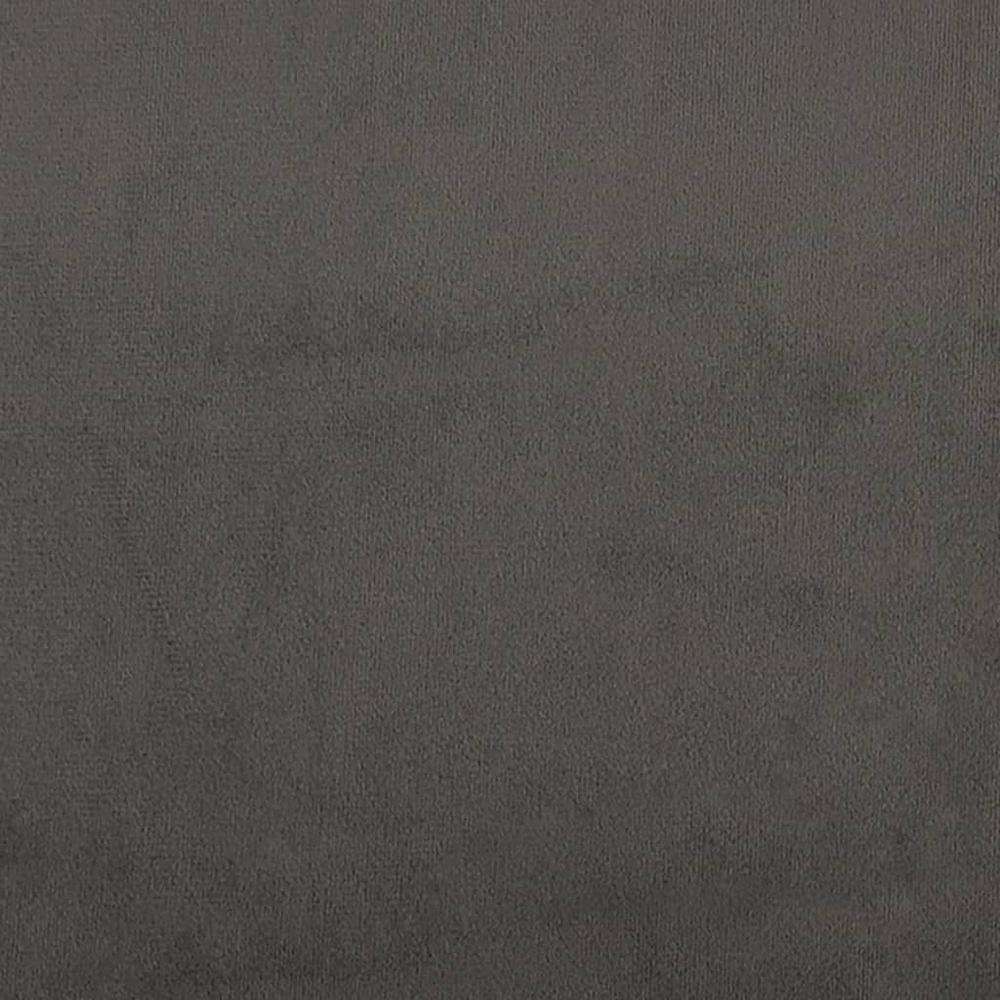 Bed Frame Dark Gray 53.9"x74.8" Full Velvet. Picture 6