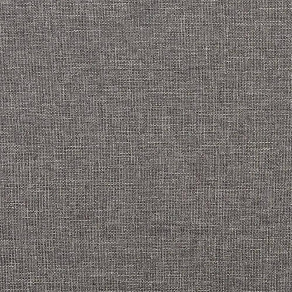 2-Seater Sofa Dark Gray 47.2" Fabric. Picture 6