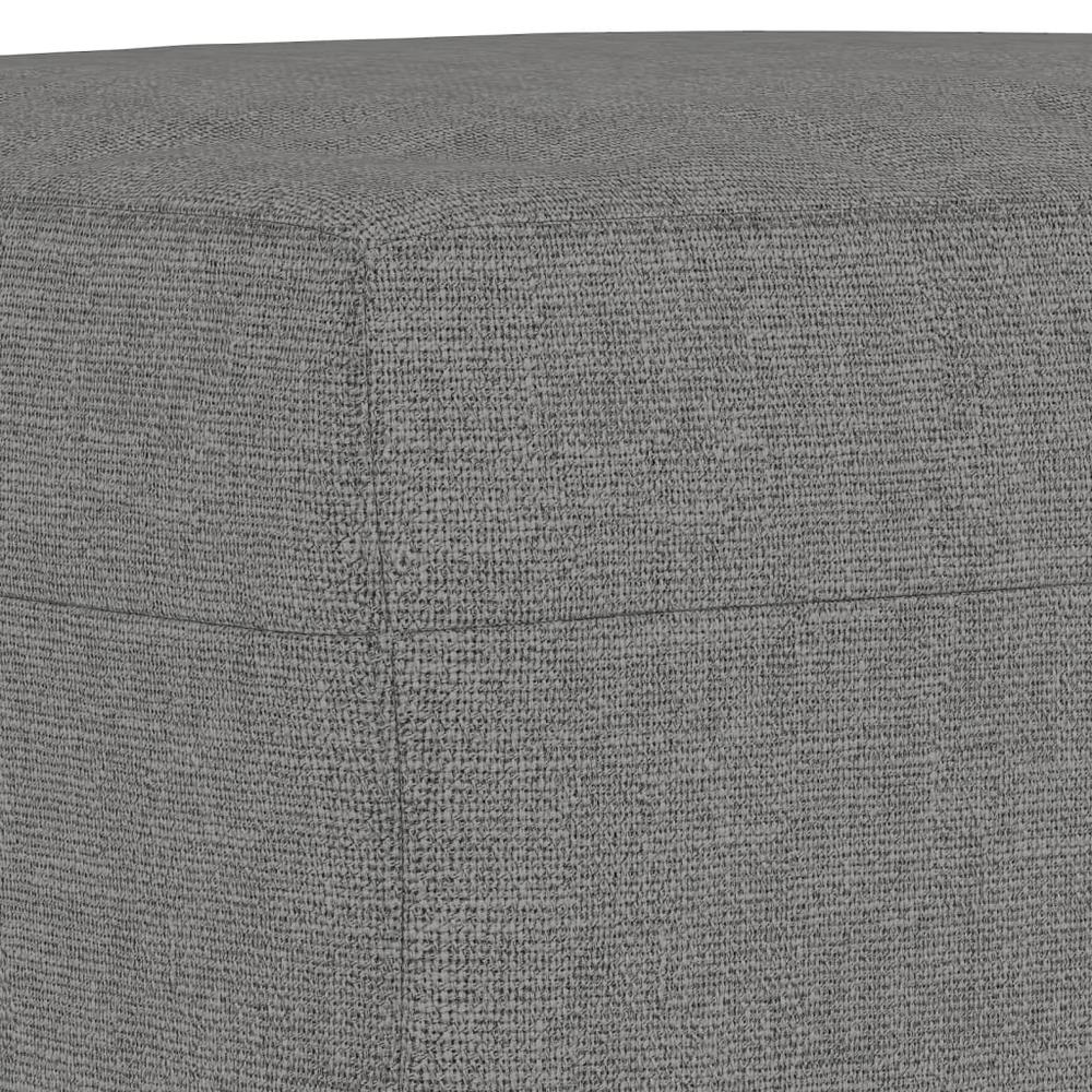 Bench Dark Gray 39.4"x13.8"x16.1" Fabric. Picture 4
