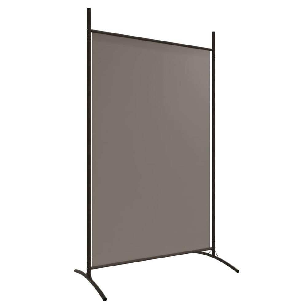 6-Panel Room Divider Anthracite 204.7"x70.9" Fabric. Picture 5