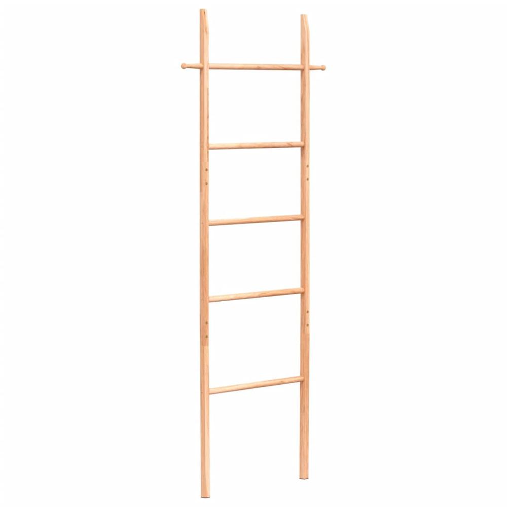 Towel Ladder 66.9" Solid Wood Walnut. Picture 1