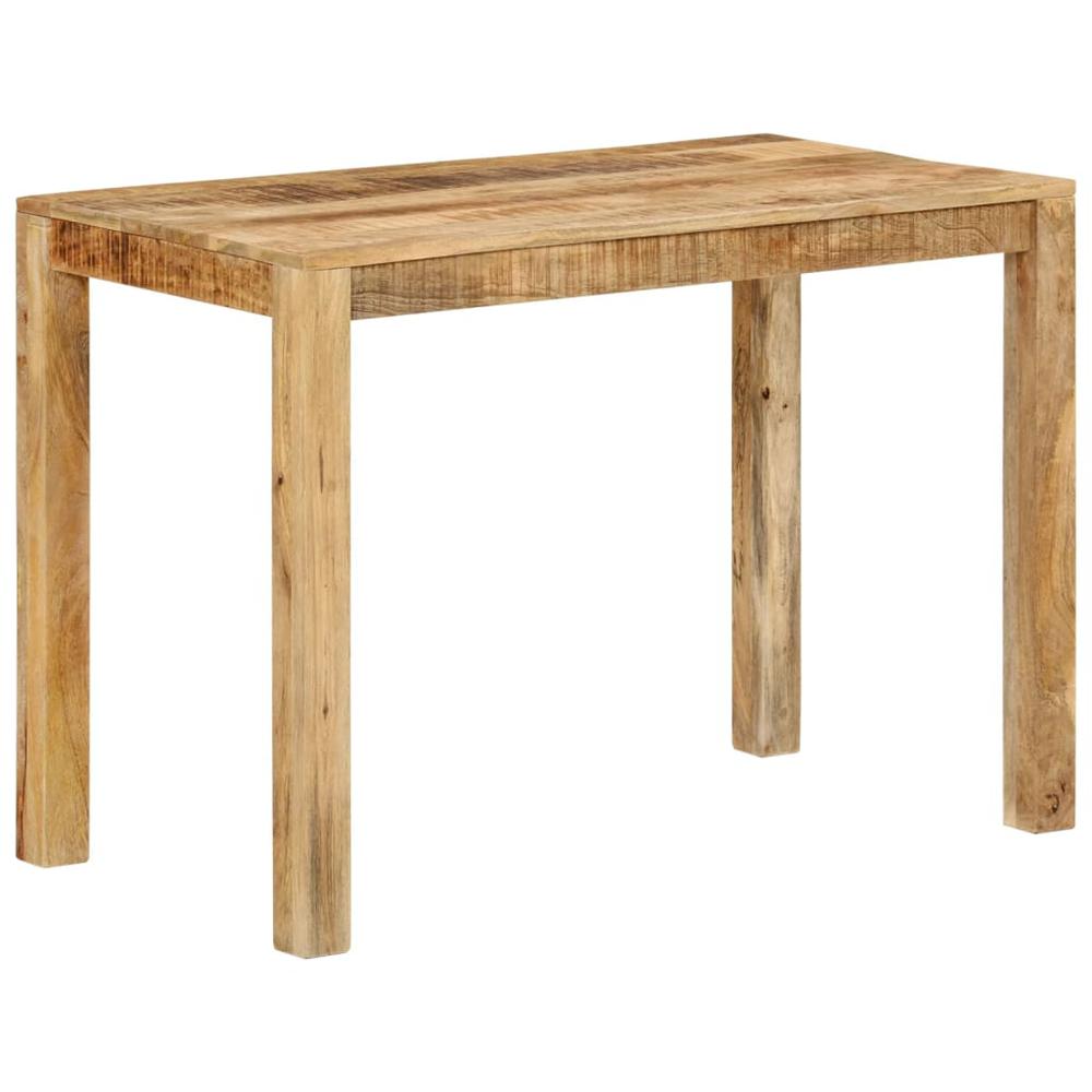 Dining Table 43.3"x21.7"x29.9" Solid Wood Mango. Picture 10
