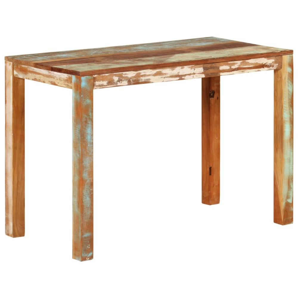 Dining Table 43.3"x21.7"x29.9" Solid Wood Reclaimed. Picture 11
