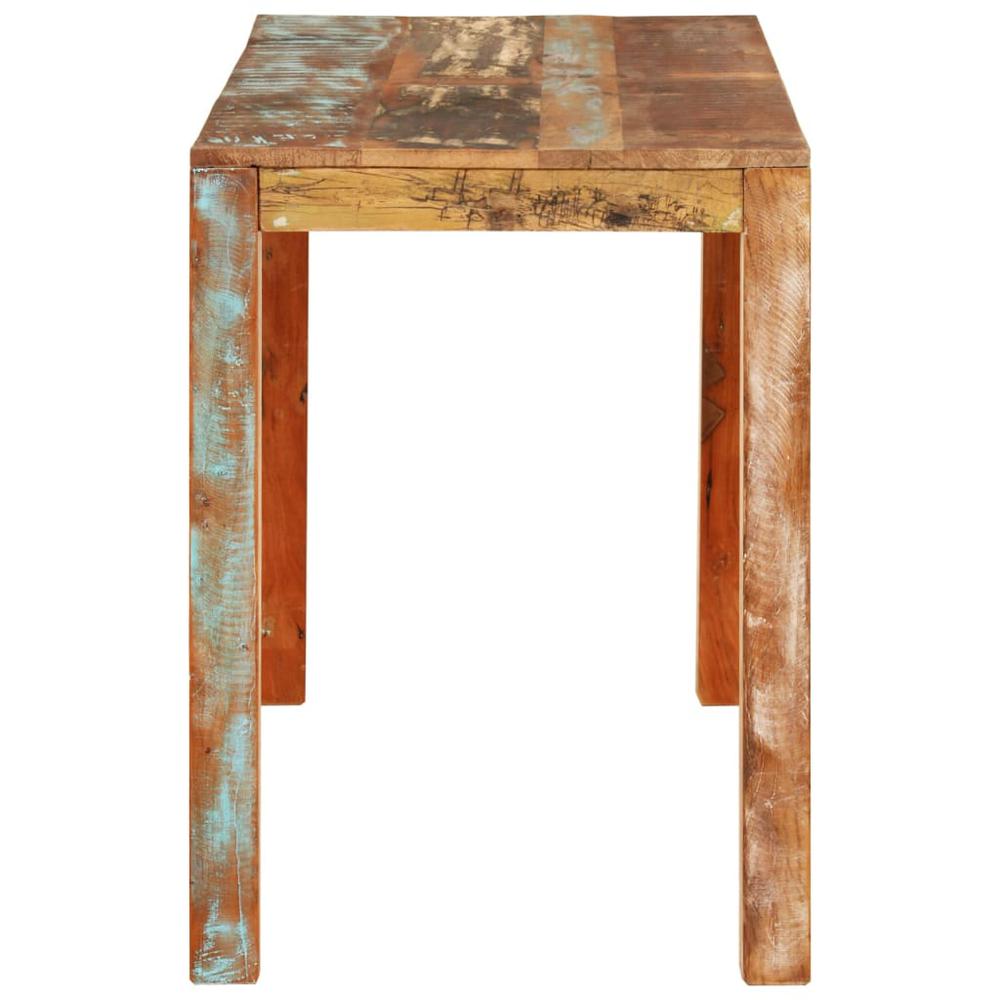 Dining Table 43.3"x21.7"x29.9" Solid Wood Reclaimed. Picture 2