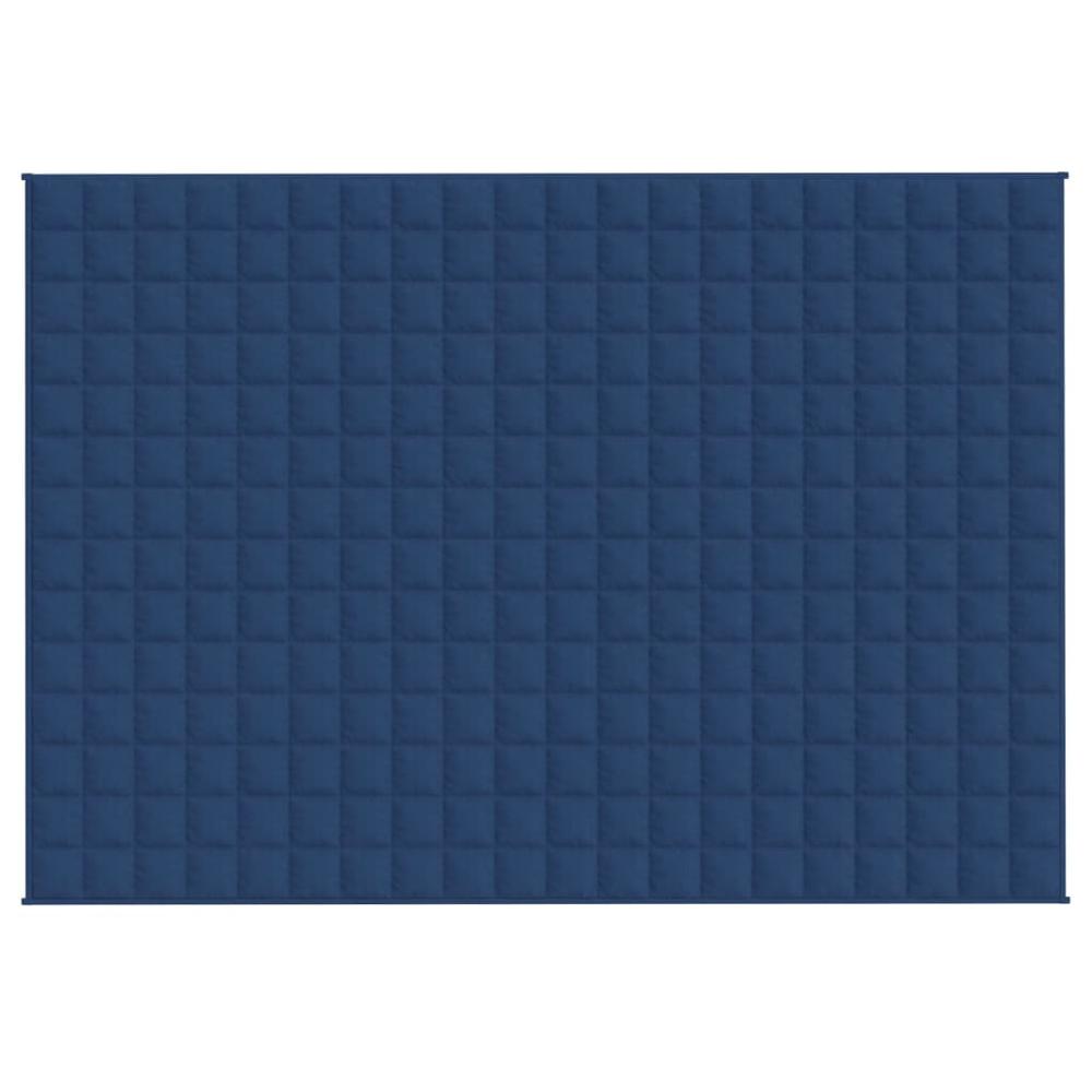 Weighted Blanket Blue 54.3"x78.7" 13.2 lb Fabric. Picture 2