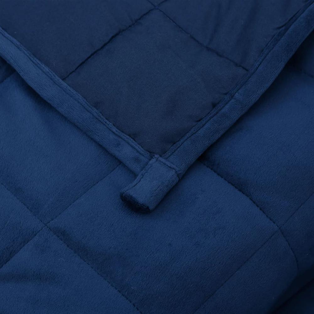 Weighted Blanket Blue 54.3"x78.7" 13.2 lb Fabric. Picture 4
