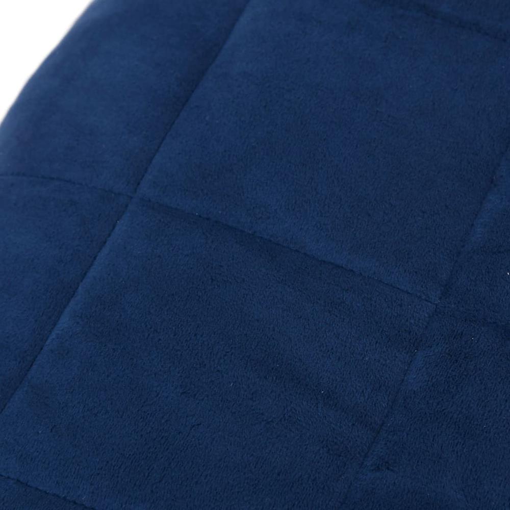 Weighted Blanket Blue 54.3"x78.7" 22 lb Fabric. Picture 3