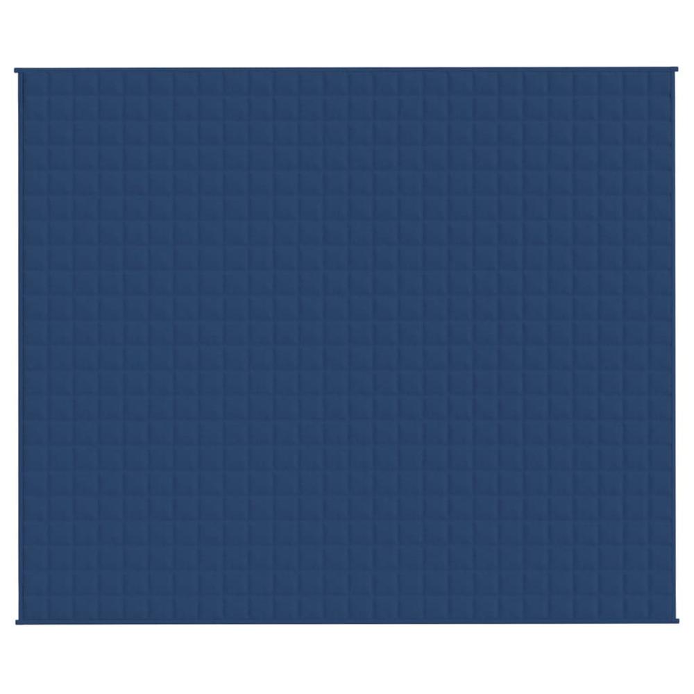 Weighted Blanket Blue 86.6"x102.4" 24.3 lb Fabric. Picture 2
