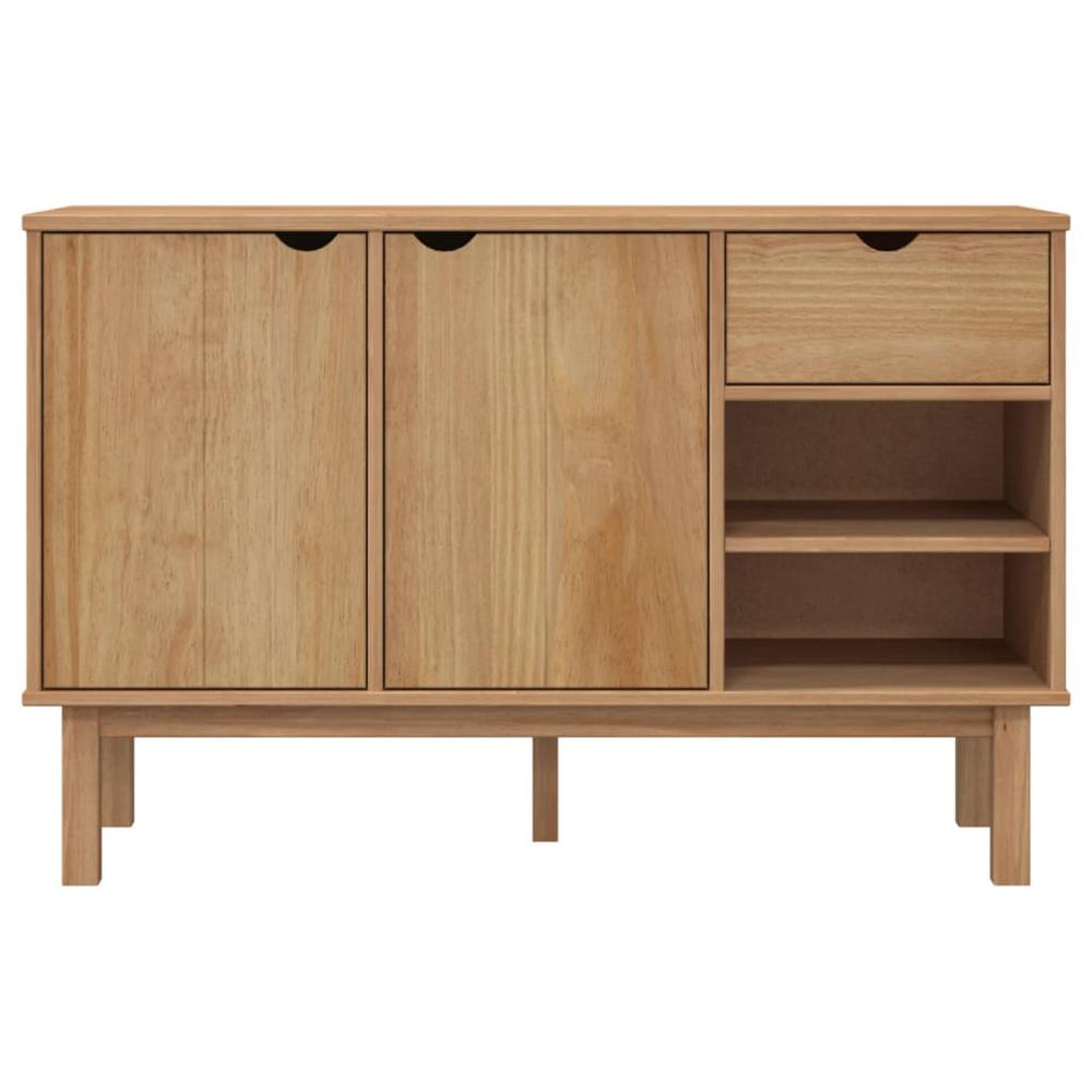 Sideboard OTTA 44.9"x16.9"x28.9" Solid Wood Pine. Picture 2