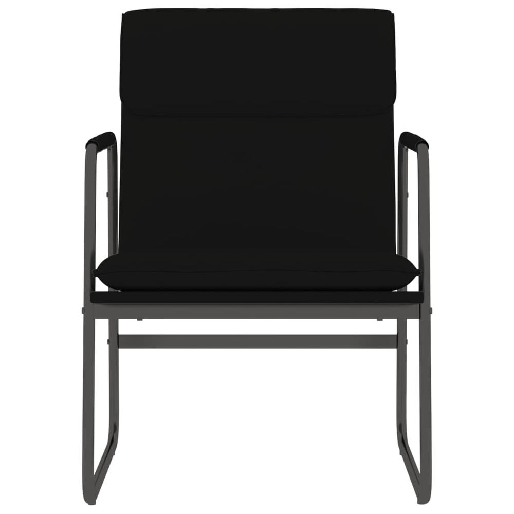Lounge Chair Black 21.7"x25.2"x31.5" Faux Leather. Picture 2