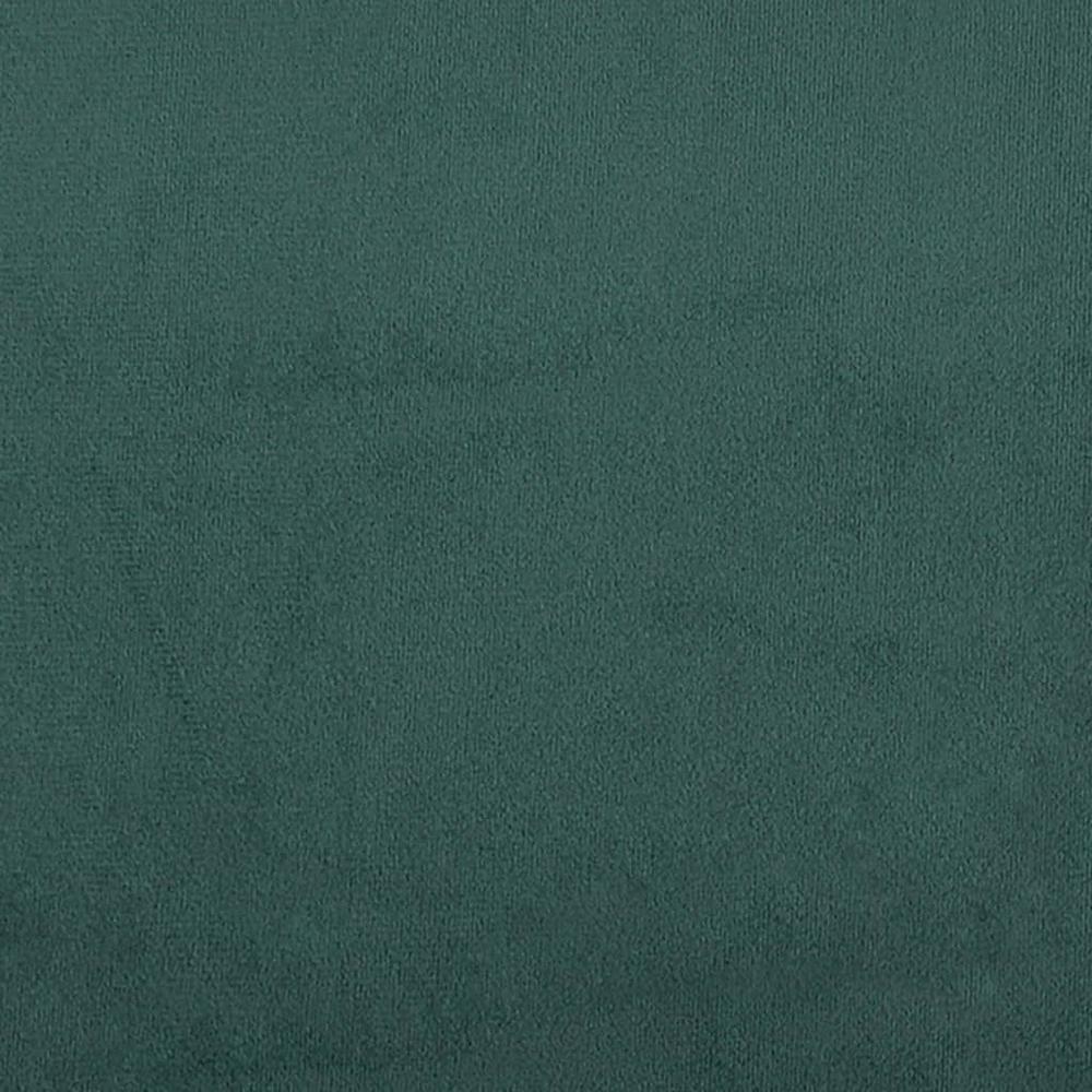 Bench Dark Green 42.5"x31.1"x31.1" Velvet. Picture 6