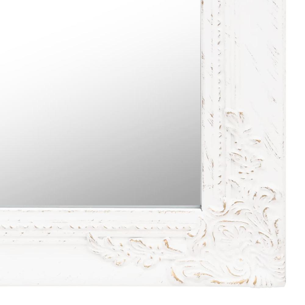Free-Standing Mirror White 15.7"x63". Picture 5