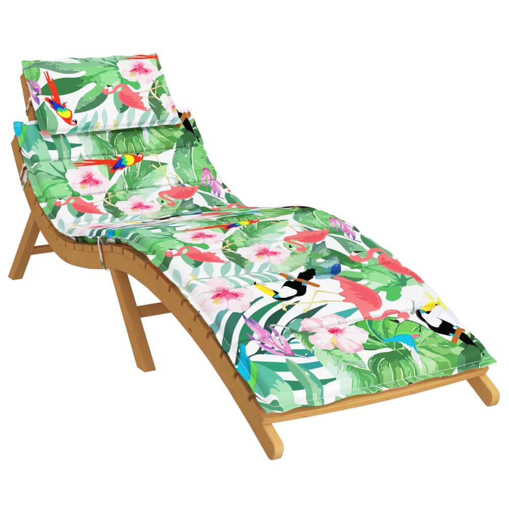 Sun Lounger Cushion Multicolor Oxford Fabric. Picture 2