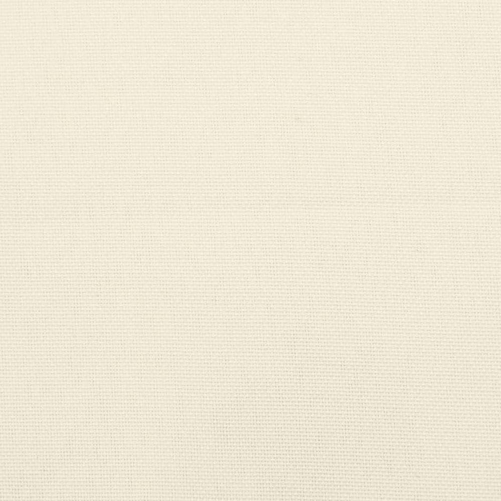 Round Cushion Cream Ã˜ 39.4"x4.3" Oxford Fabric. Picture 5