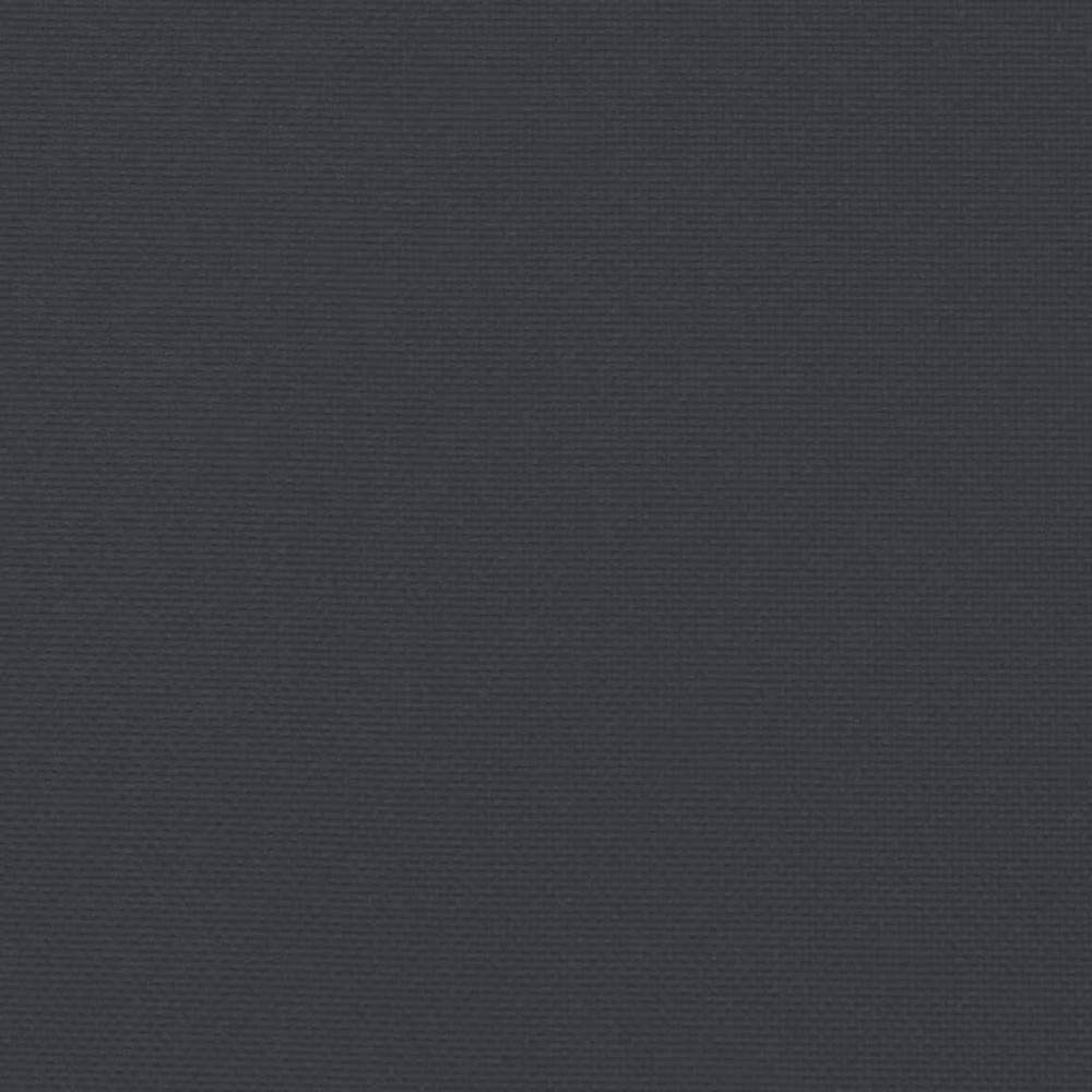 Round Cushion Black Ã˜ 39.4"x4.3" Oxford Fabric. Picture 5