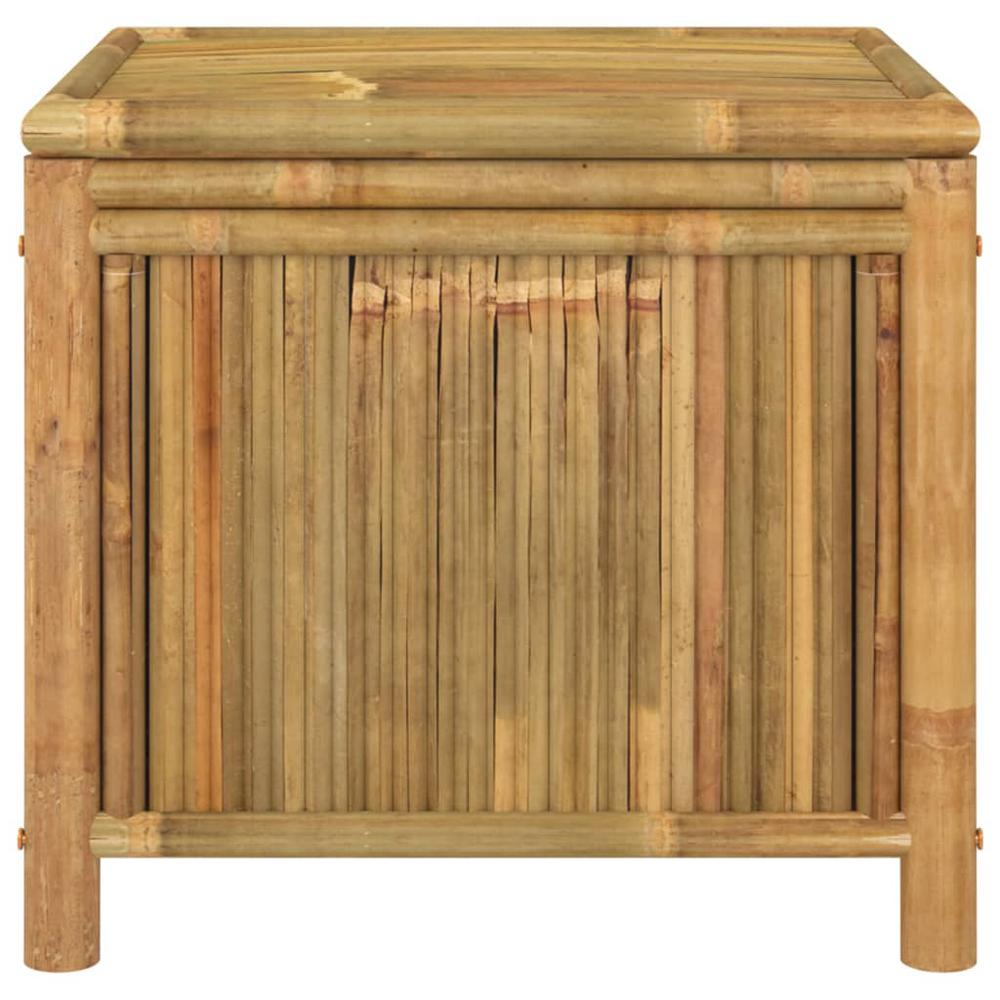 Patio Storage Box 23.6"x20.5"x21.7" Bamboo. Picture 2