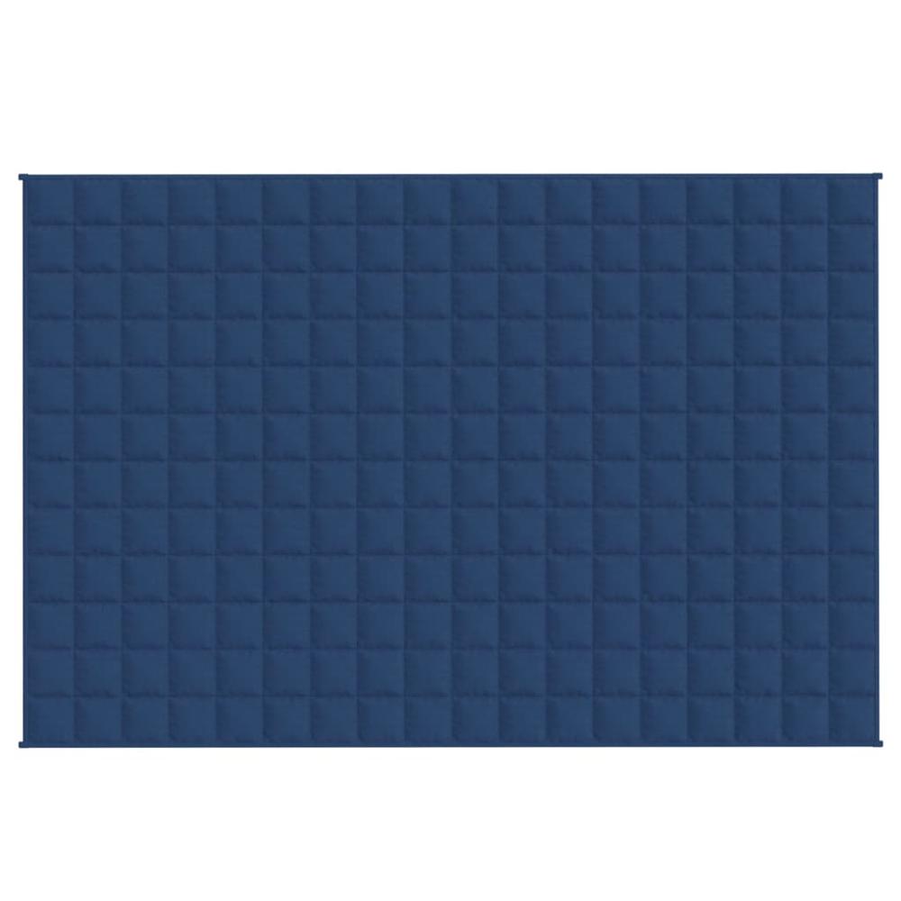 Weighted Blanket Blue 53.9"x78.7" 22 lb Fabric. Picture 2