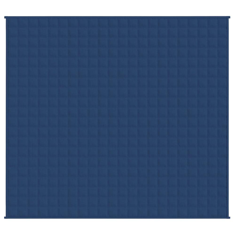 Weighted Blanket Blue 86.6"x90.6" 33.1 lb Fabric. Picture 2