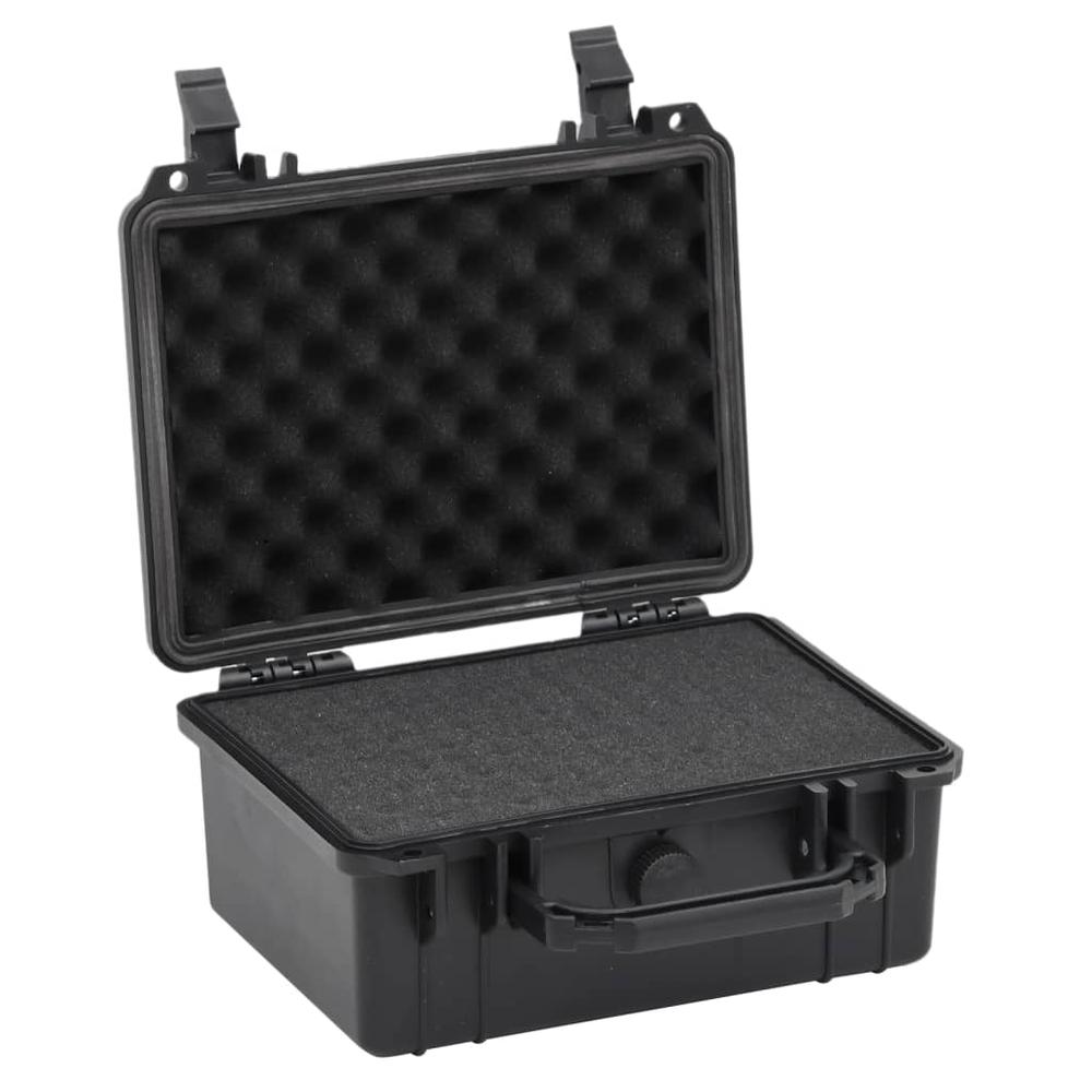 Portable Flight Case Black 9.4"x7.5"x4.3" PP. Picture 2