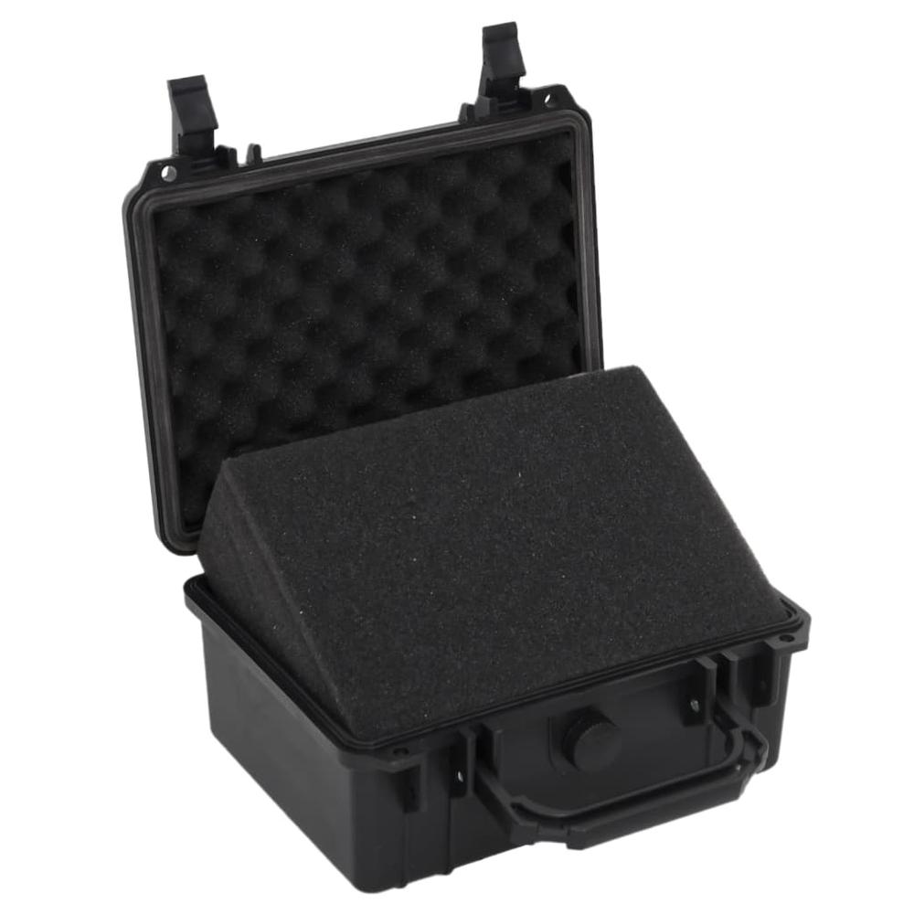Portable Flight Case Black 9.4"x7.5"x4.3" PP. Picture 3
