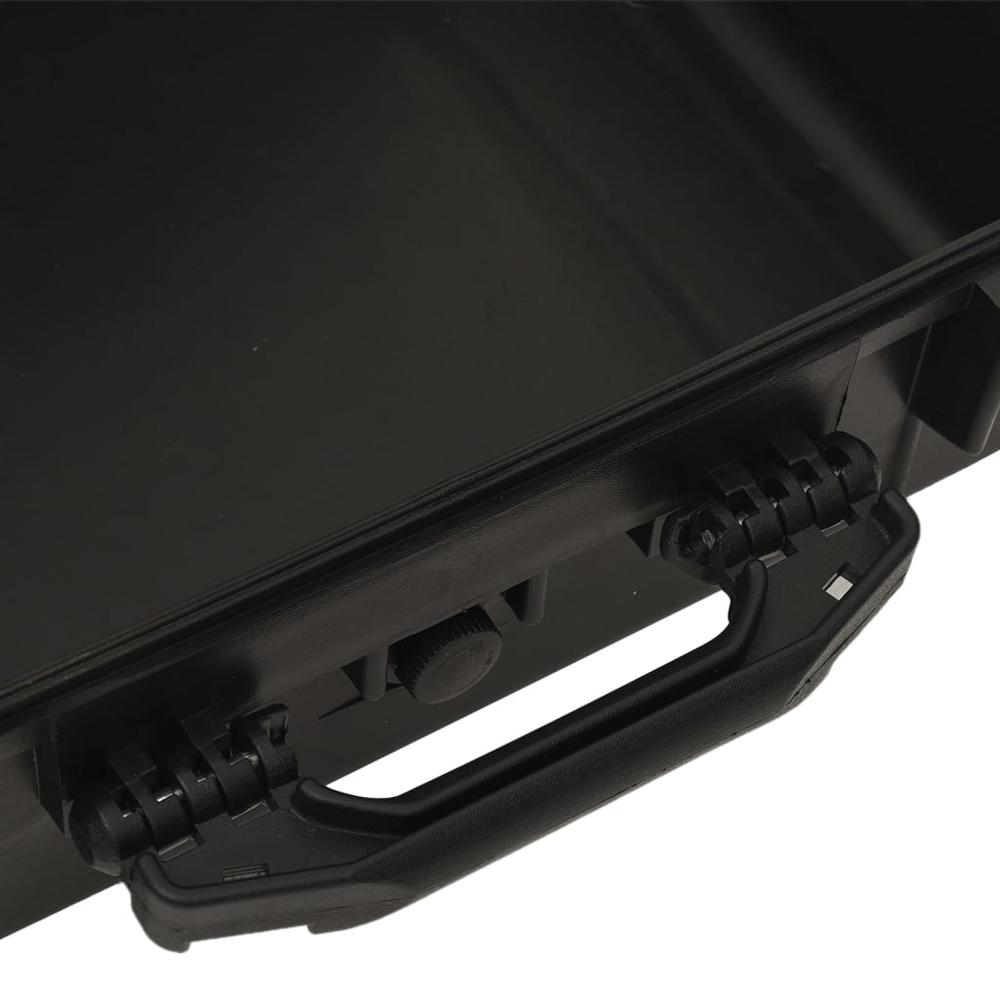 Portable Flight Case Black 18.5"x14.2"x7.1" PP. Picture 6