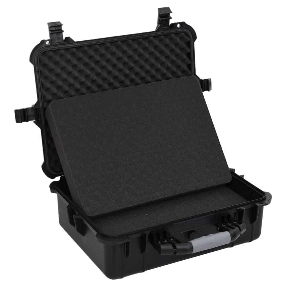 Portable Flight Case Black 20.5"x15.7"x7.5" PP. Picture 3