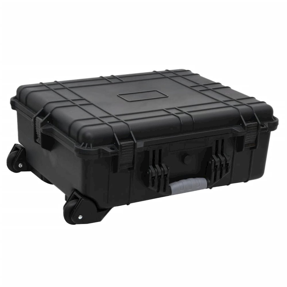 Wheeled Flight Case Black 24.8"x19.7"x9.1" PP. Picture 1