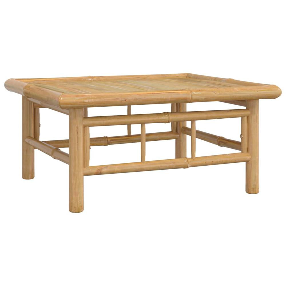 Patio Table 25.6"x21.7"x11.8" Bamboo. Picture 1