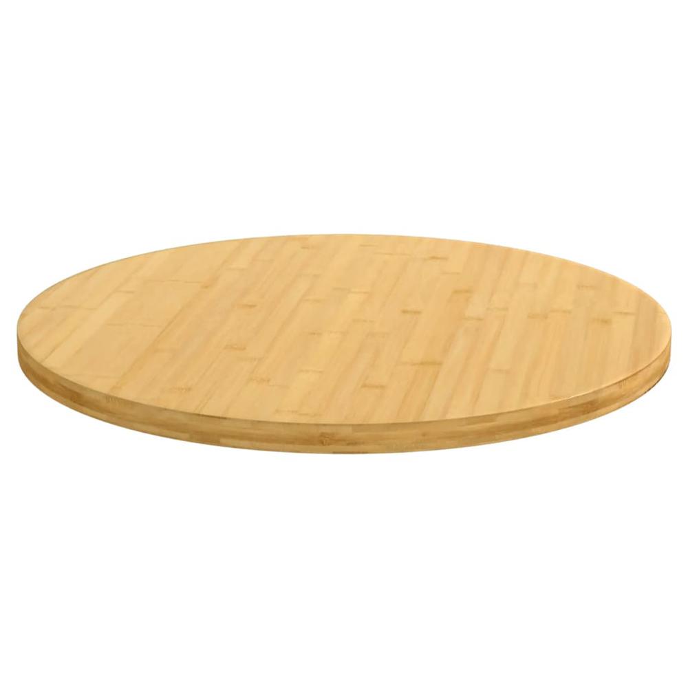 Table Top Ã˜27.6"x1" Bamboo. Picture 1