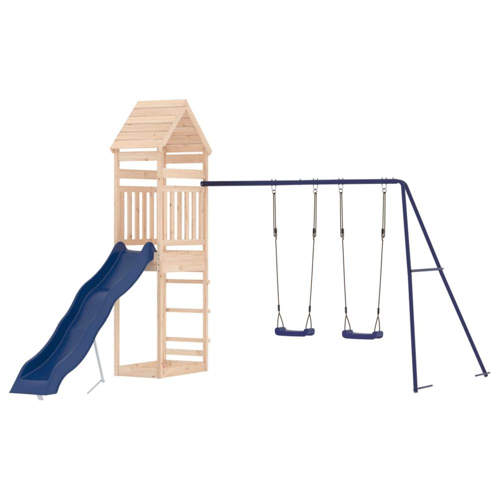 Outdoor Playset Solid Wood Pine. Picture 4
