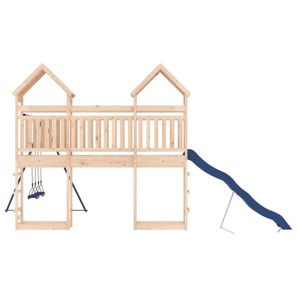 Outdoor Playset Solid Wood Pine. Picture 6