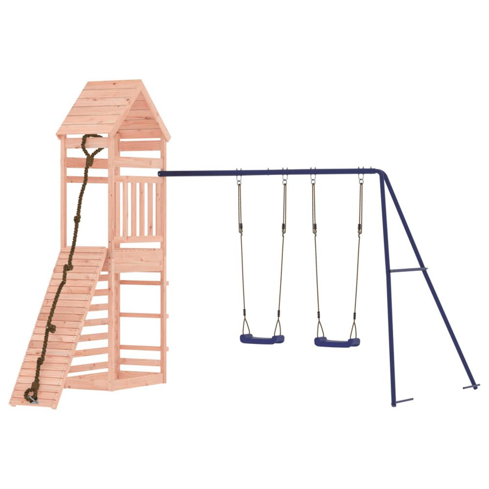 Outdoor Playset Solid Wood Douglas. Picture 1
