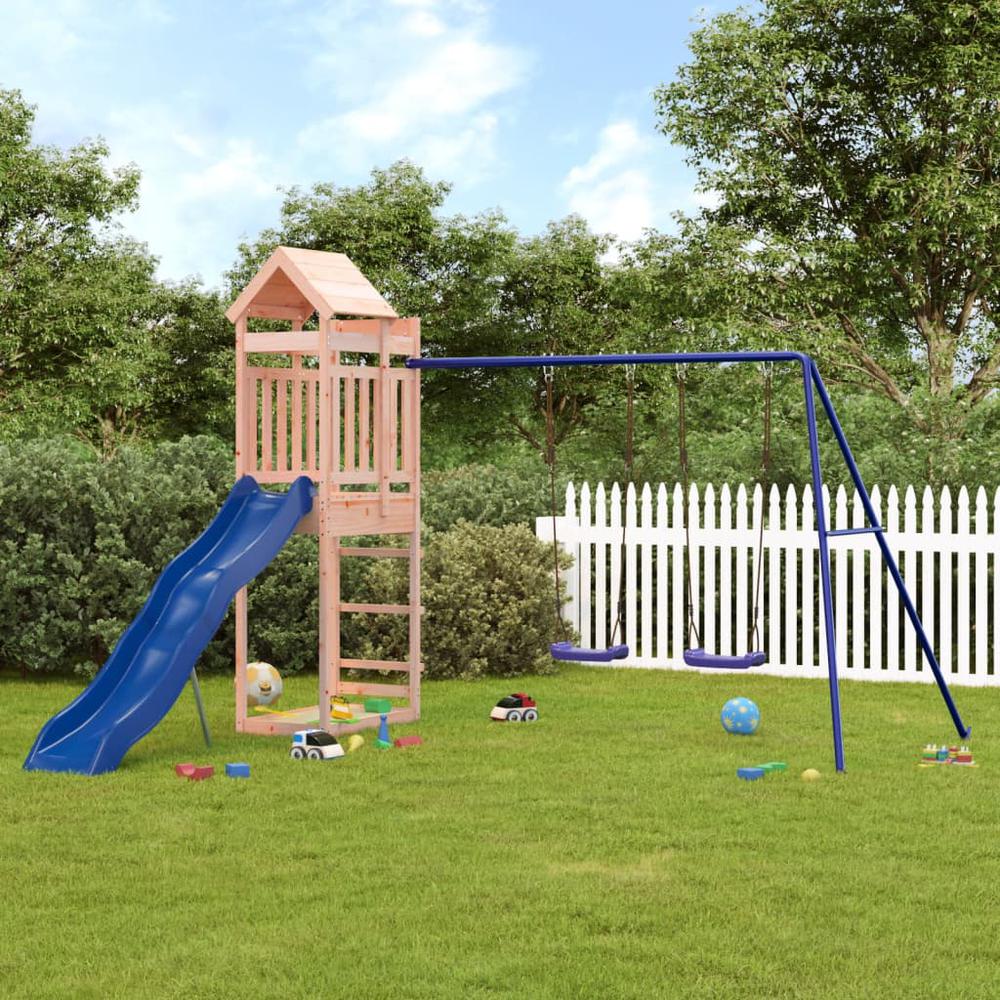 Outdoor Playset Solid Wood Douglas. Picture 11