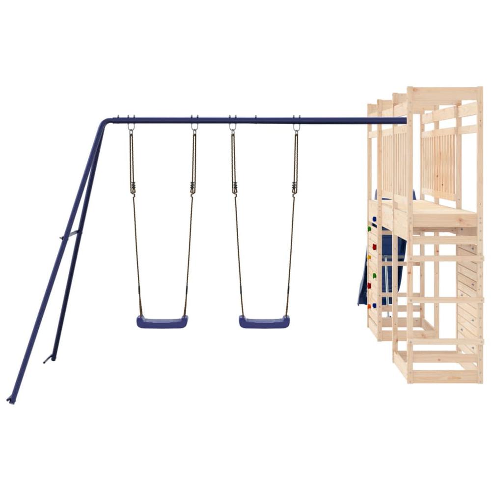 Outdoor Playset Solid Wood Pine. Picture 6