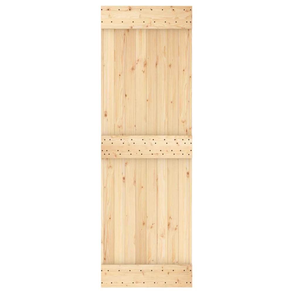 Door NARVIK 27.6"x82.7" Solid Wood Pine. Picture 4