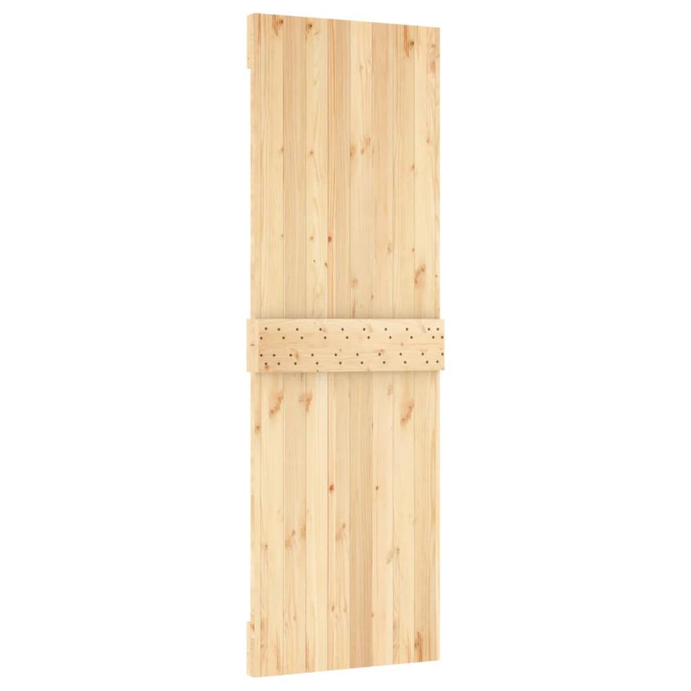Door NARVIK 27.6"x82.7" Solid Wood Pine. Picture 5