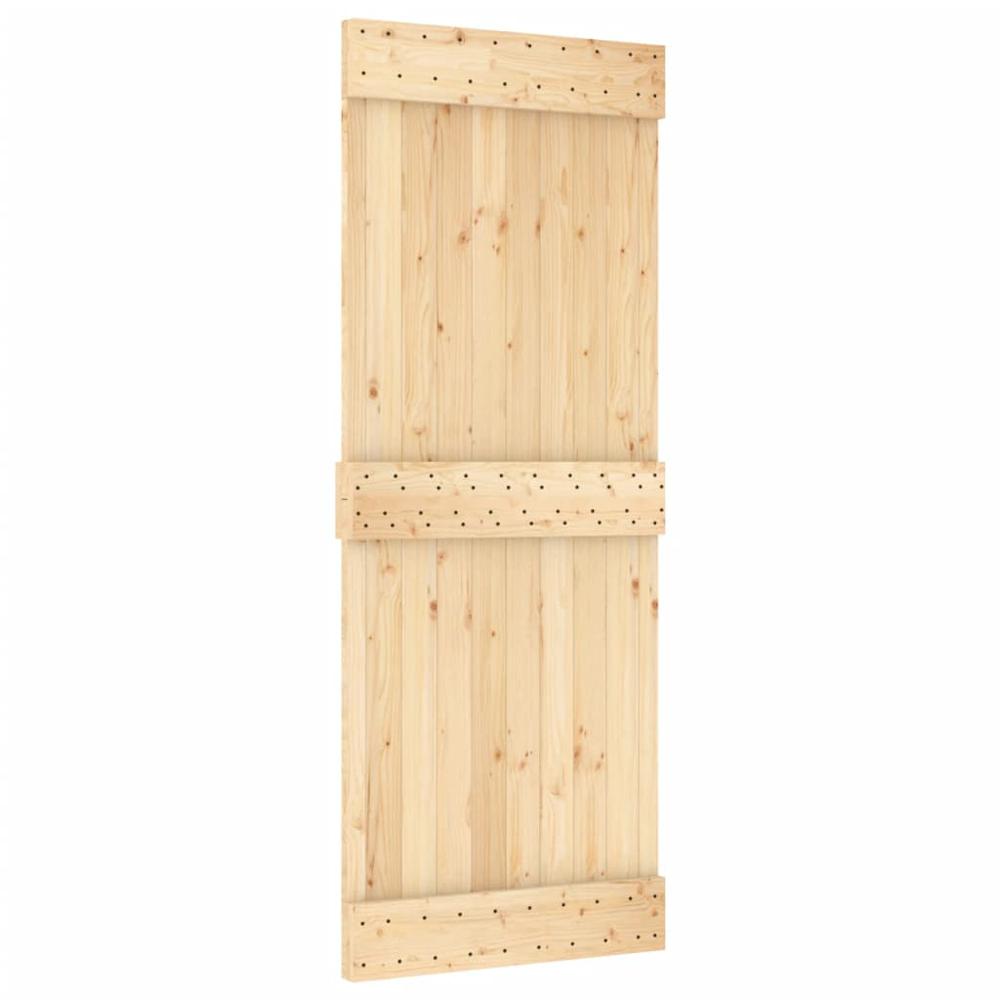Door NARVIK 31.5"x82.7" Solid Wood Pine. Picture 1