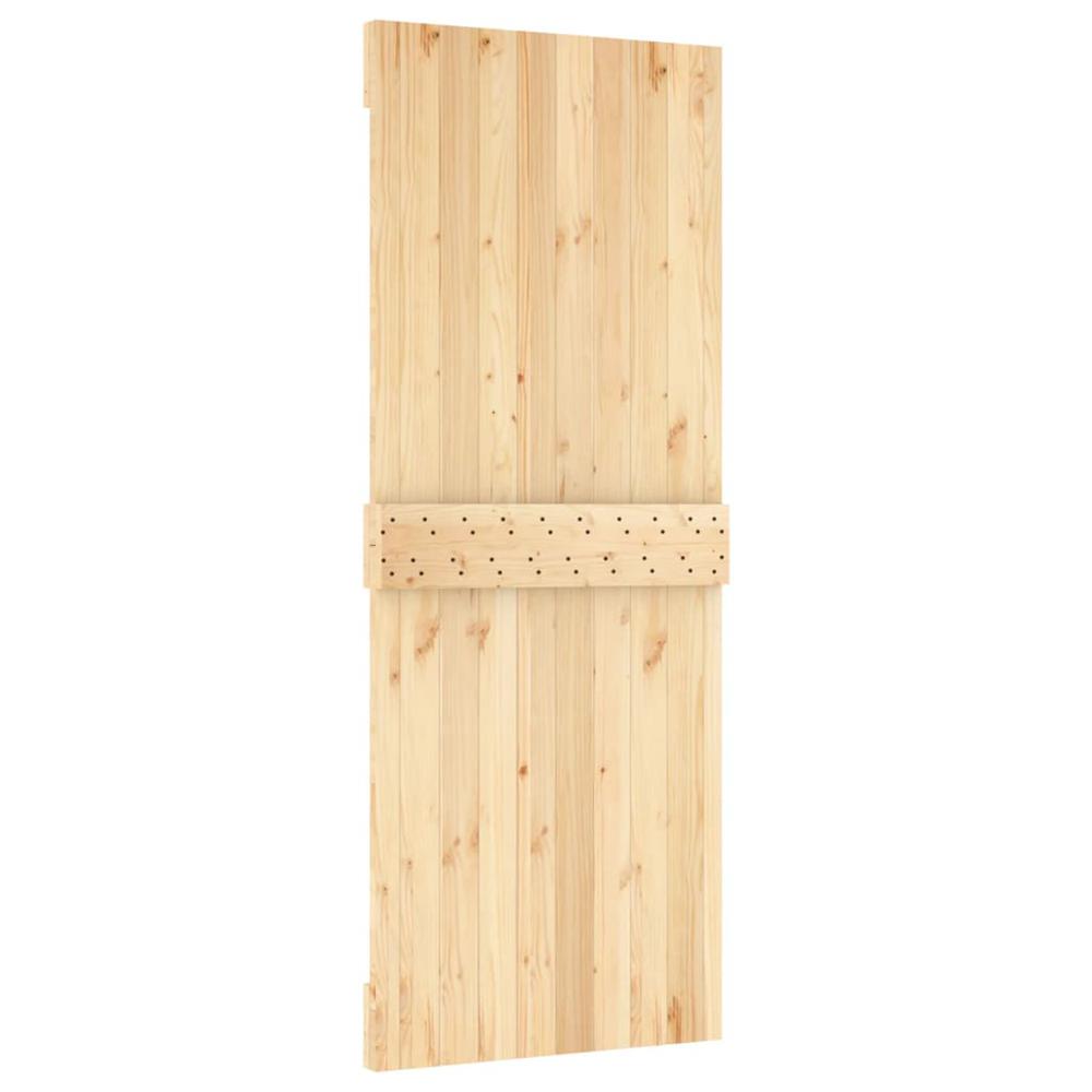 Door NARVIK 31.5"x82.7" Solid Wood Pine. Picture 5