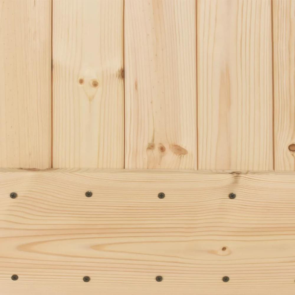 Door NARVIK 31.5"x82.7" Solid Wood Pine. Picture 7