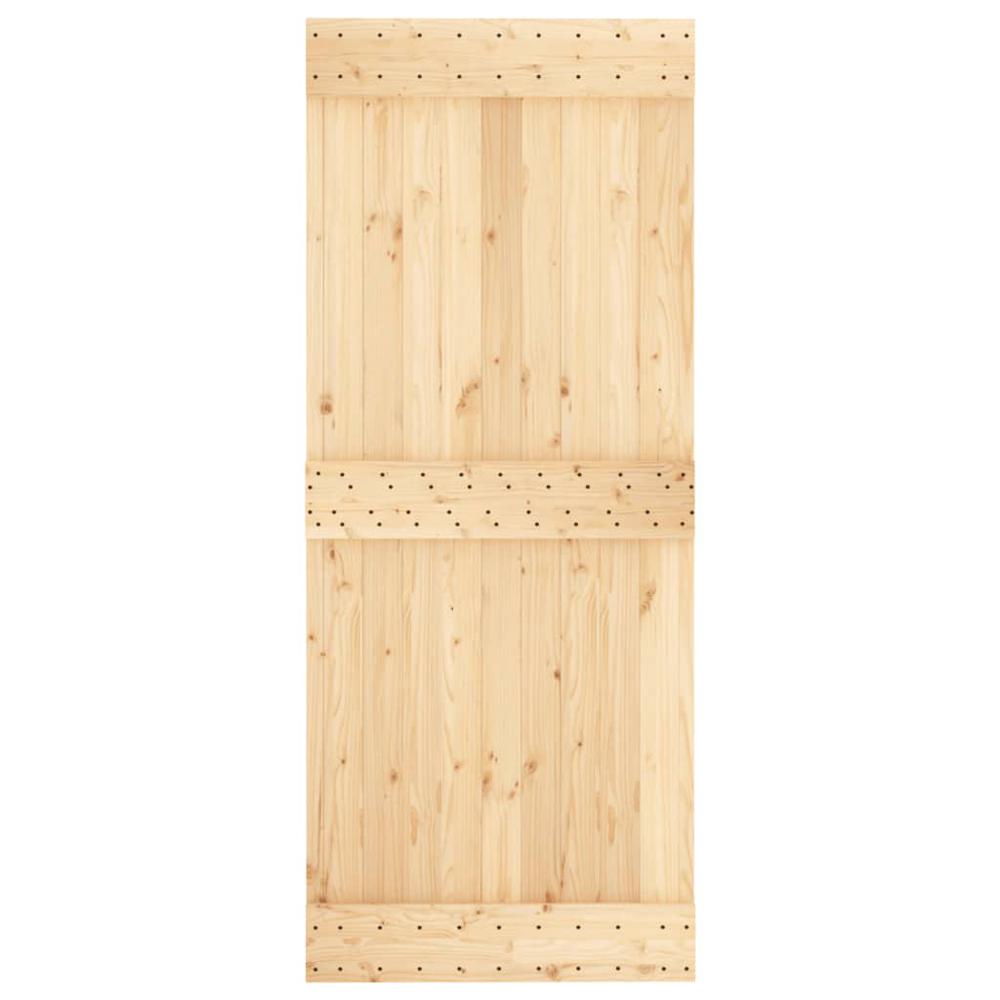 Door NARVIK 33.5"x82.7" Solid Wood Pine. Picture 4